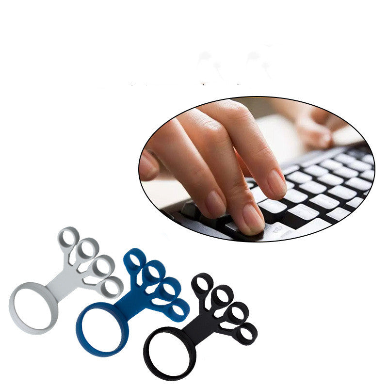 Premium Silicone Finger Stretcher And Hand Grip Strengthener Trainer