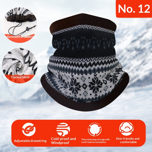 Men’s Premium Thermal Fleece Tactical Outdoor Scarf
