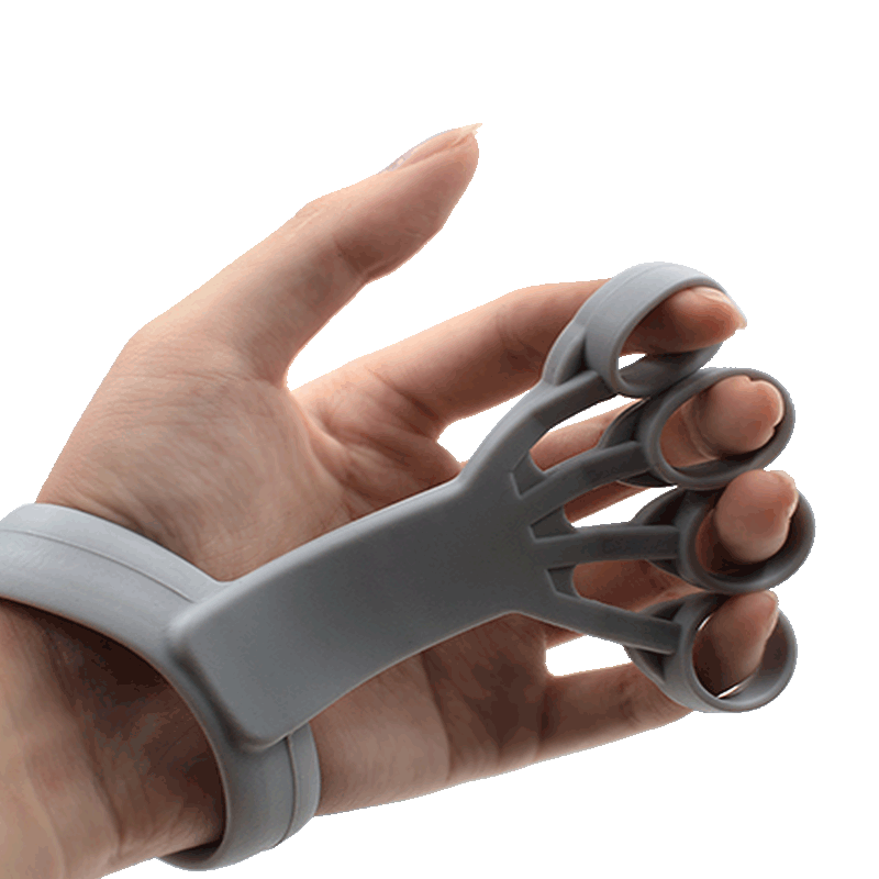 Premium Silicone Finger Stretcher And Hand Grip Strengthener Trainer