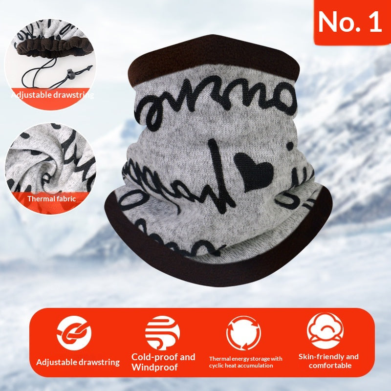 Men’s Premium Thermal Fleece Tactical Outdoor Scarf