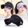 Wide Brim UV Protection Ponytail Folding Sun Hat