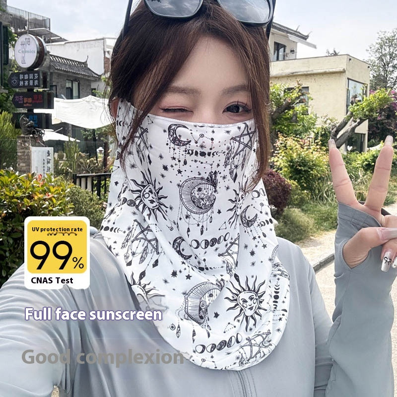 Premium UV Protection Breathable Outdoor Cooling Sun Face Mask