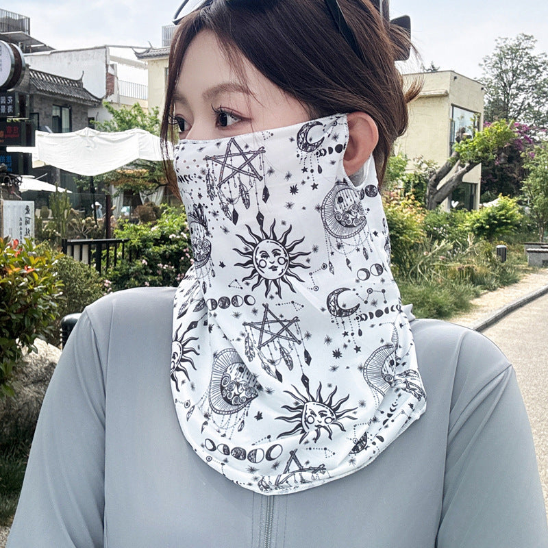 Premium UV Protection Breathable Outdoor Cooling Sun Face Mask