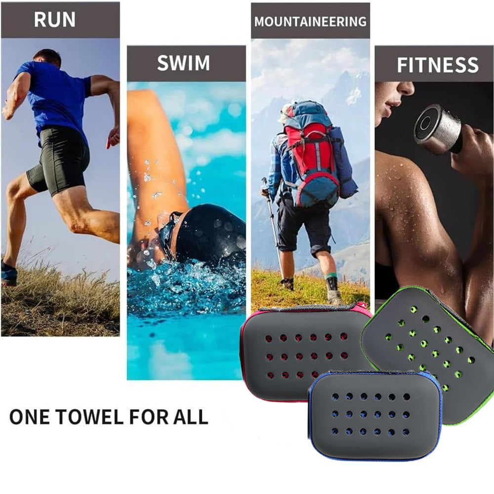 Instant Cooling Sports Towel For Gym Workouts And Yoga
