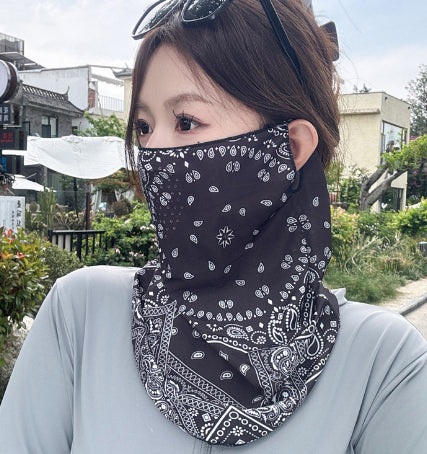 Premium UV Protection Breathable Outdoor Cooling Sun Face Mask