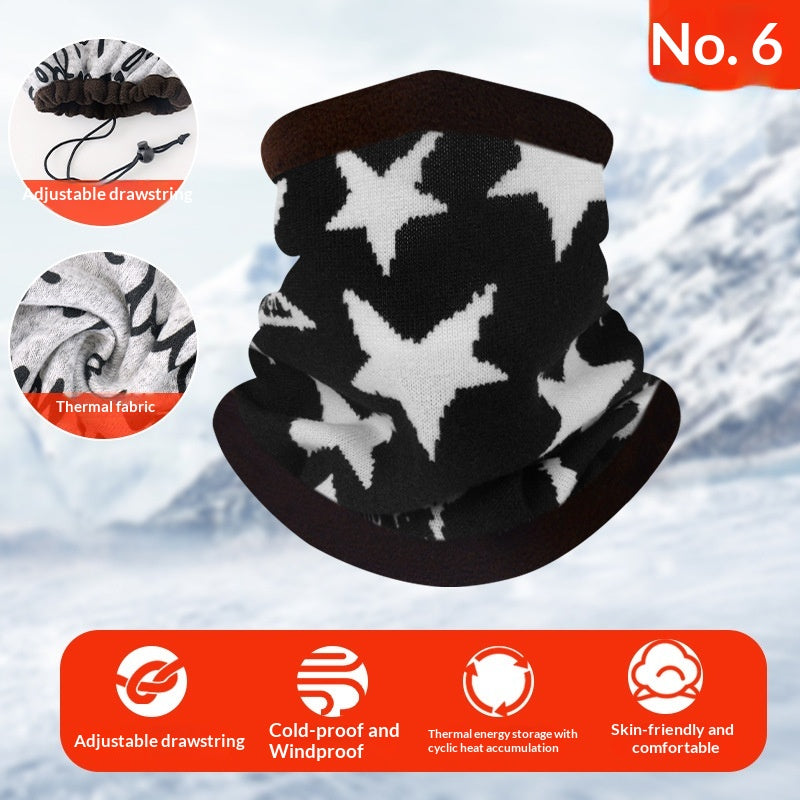 Men’s Premium Thermal Fleece Tactical Outdoor Scarf