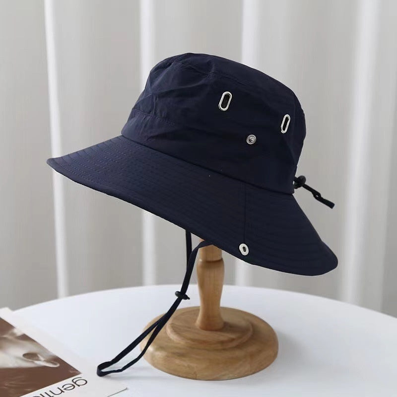 Men’s Wide Brim UV Protection Outdoor Bucket Hat