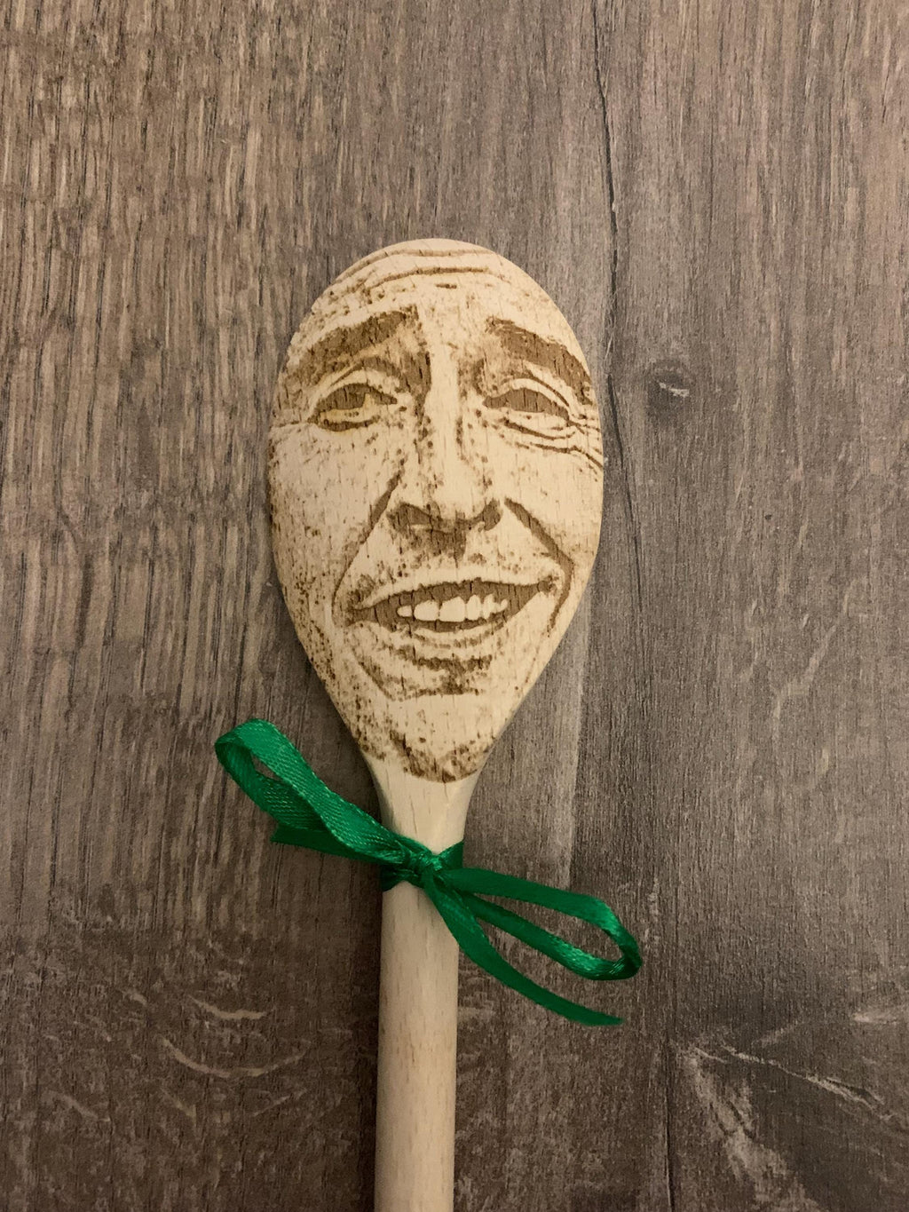 Personalized Custom Face Photo Wooden Spoon Gift
