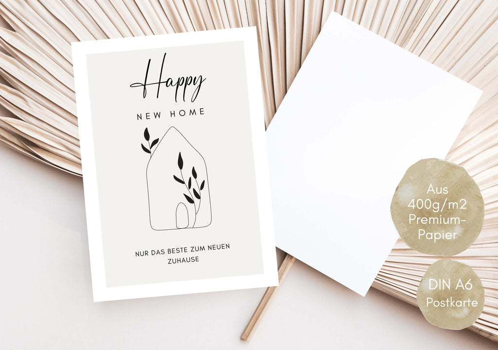 Premium German Housewarming Greeting Card